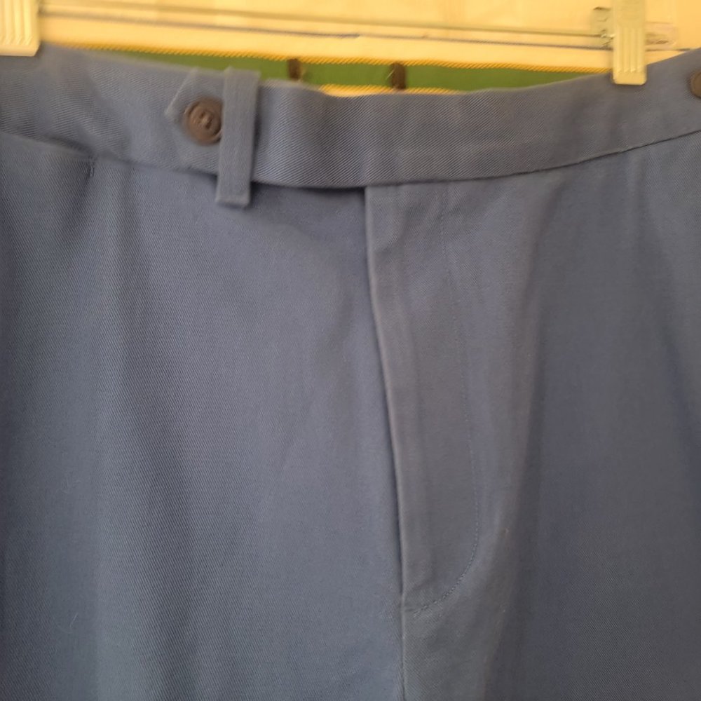 Banana Republic Pants Mens 32x30.5 Blue Extended Tab Casual Colorful NWOT NEW - Picture 4 of 14